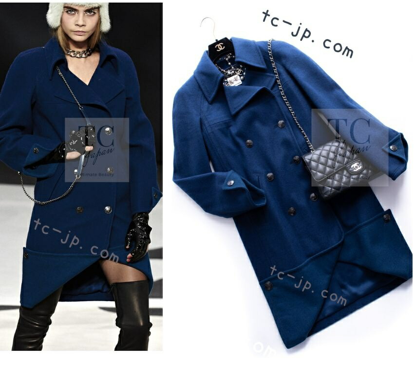 楽天市場】[中古] シャネル コート CHANEL ヴィンテージ ブラック