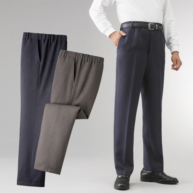 楽天市場】スラックス 千鳥柄 チェック メンズ シニア 秋冬 日本製