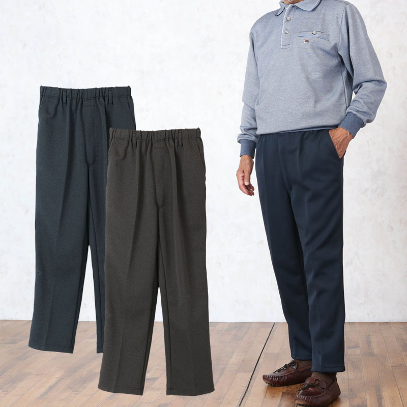 楽天市場 やわらか伸縮 総ゴム スラックス 股下68cm 取寄せ品 シニアファッション 60代 70代 80代 60代 メンズシニア 男性 紳士服 秋冬 お年寄り高齢者 誕生日プレゼント 楽天通販 ズボン 総ゴム ウエストゴム パンツ メンズ 祖父 ｔｃマート シニアファッション