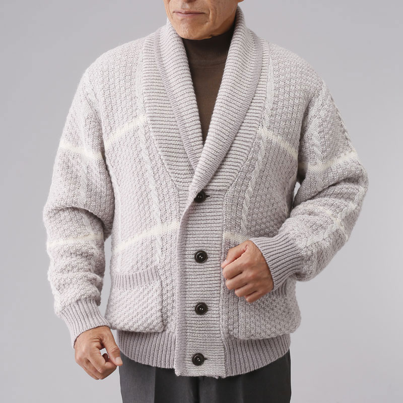 楽天市場 シニアファッション メンズ 80代 70代 60代 90代 秋冬 オーストラリアウール100 裏地付き カーディガン ジャケット おじいちゃん 服 プレゼント 紳士服 男性 祖父 お年寄り 老人 高齢者 実用的 ギフト 敬老の日 プレゼント ギフト 実用的 ｔｃマート シニア