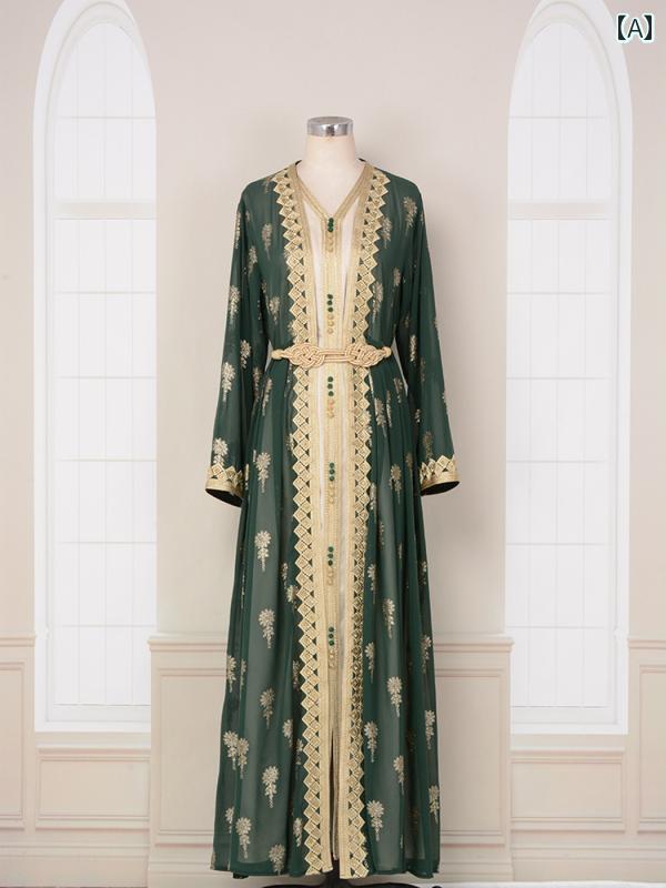近東 流行り物 アラブ服 衣裳 刺しゅう 言い慣わし ジレー 排気 ノースリーブ 背広 御召しもの 流行り物 アラビアン