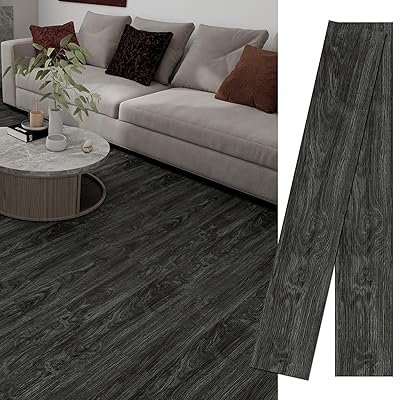フロアタイル 約6畳/12畳 72枚入り フローリング マット 置くだけ 木目 クッション フロア 床 ｜KANICHI店