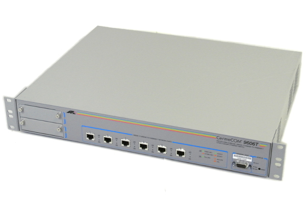 楽天市場 Allied Telesis Centrecom 9606t 1000base T 6ポートl3スイッチ パスワード初期化済 中古 Tceダイレクト楽天市場店