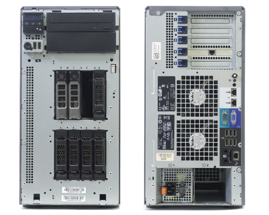 楽天市場】DELL PowerEdge T610 II Xeon X5650 2.66GHz 12GB 600GBx2台 
