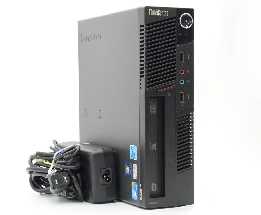 Lenovo ThinkCentre M90p EcoUS Core i5-650 3.2GHz 4GB 320GB  DisplayPort/アナログRGB出力 DVD+-RW Windows7 Pro 32bit  【中古】【20180619】｜TCEダイレクト楽天市場店
