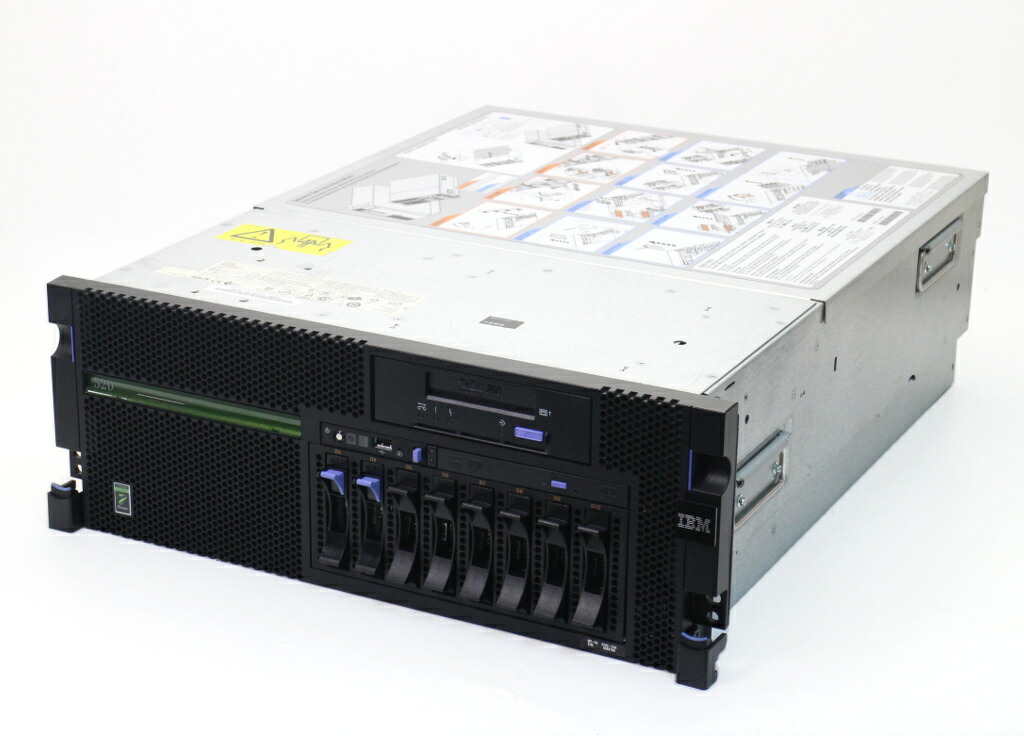 IBM System p 520 Power 520 Power6 4.7GHz 4GB 139GBx2台(RAID0構成) GXT145P DVD -RW AC*2