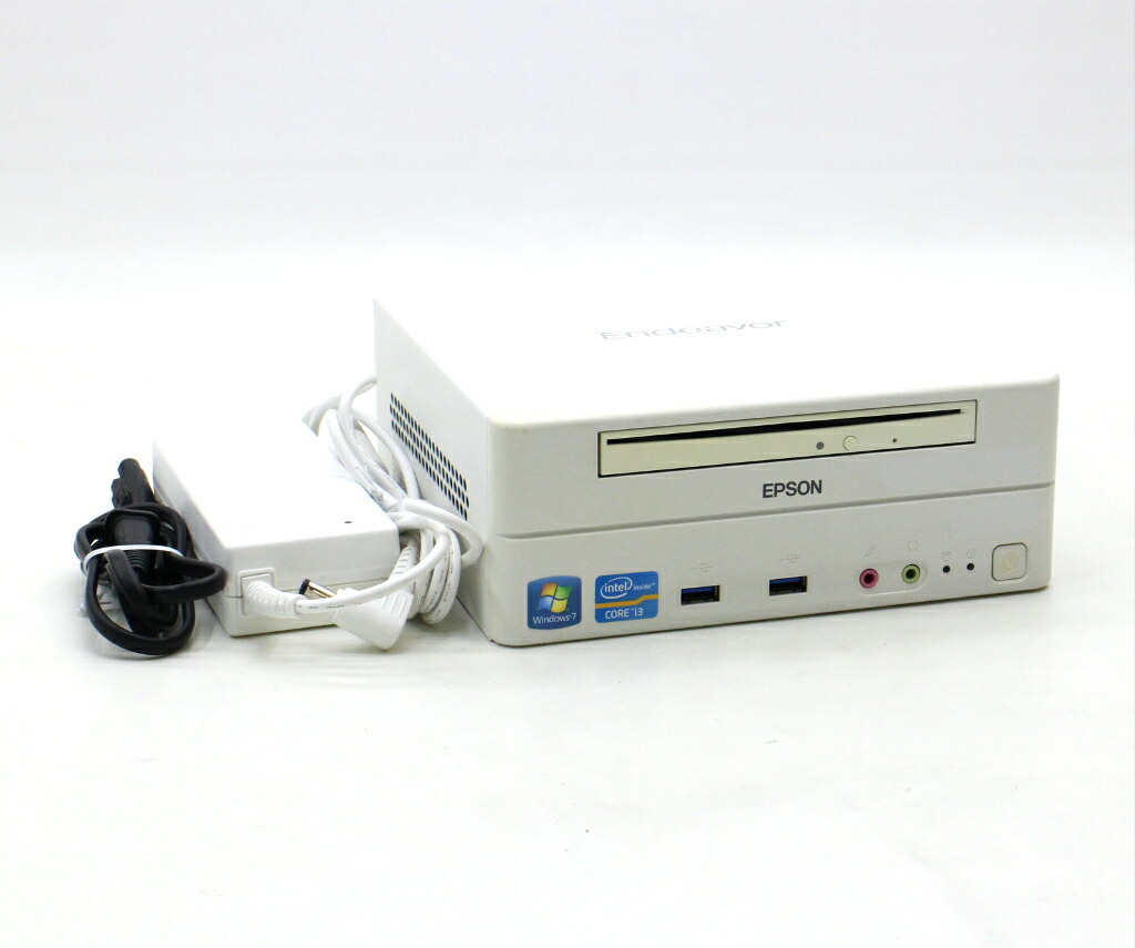 EPSON Endeavor ST160E Core i3-3120M 2.5GHz 4GB 500GB(HDD) DVI-D アナログRGB出力  DVD+-RW Windows7 Pro 64bit 【中古】【20200807】｜TCEダイレクト楽天市場店