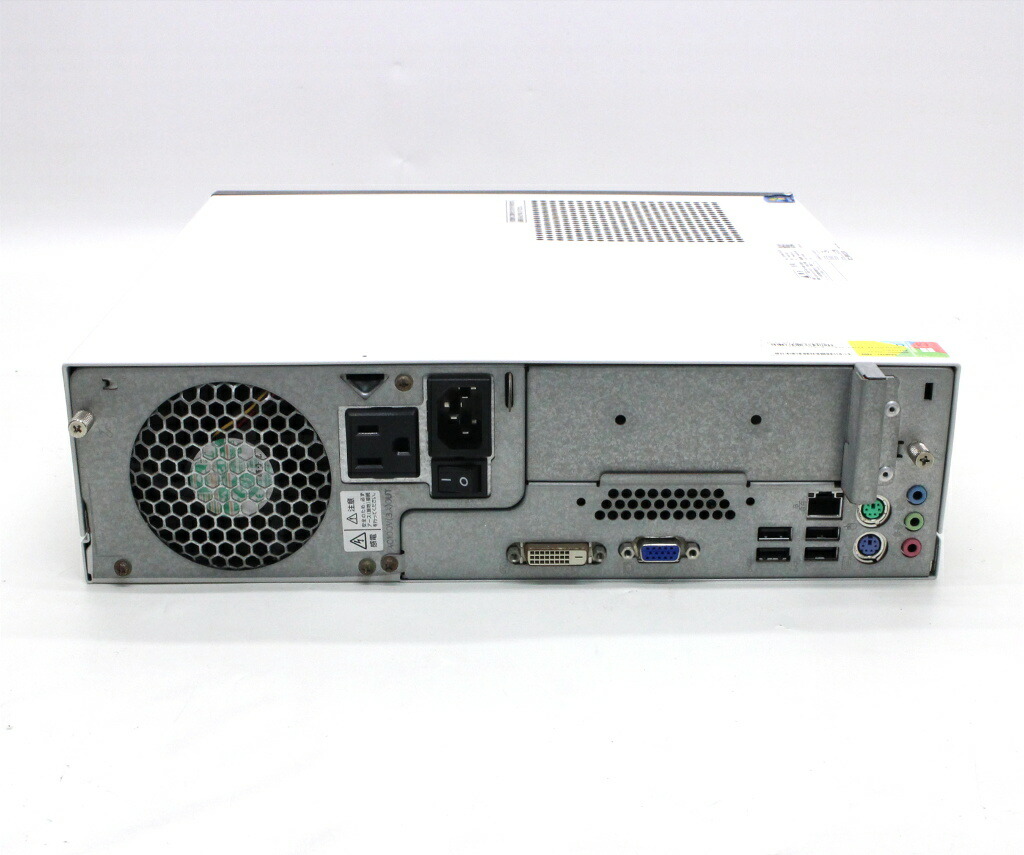 富士通 ESPRIMO D552/K Celeron G1840 2.8GHz 4GB 500GB(HDD) DVI-D アナログRGB出力  DVD+-RW Windows7 Pro 64bit 【中古】【20200908】｜TCEダイレクト楽天市場店