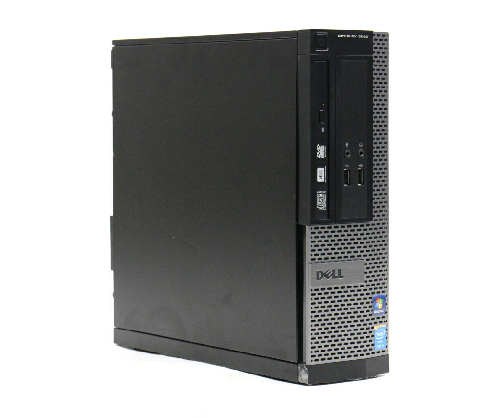 DELL OptiPlex 3020 SFF Core i3-4130 3.4GHz 4GB 500GB(HDD) DisplayPort  アナログRGB出力 DVD+-RW Windows7 Pro 64bit 【中古】【20201008】｜TCEダイレクト楽天市場店