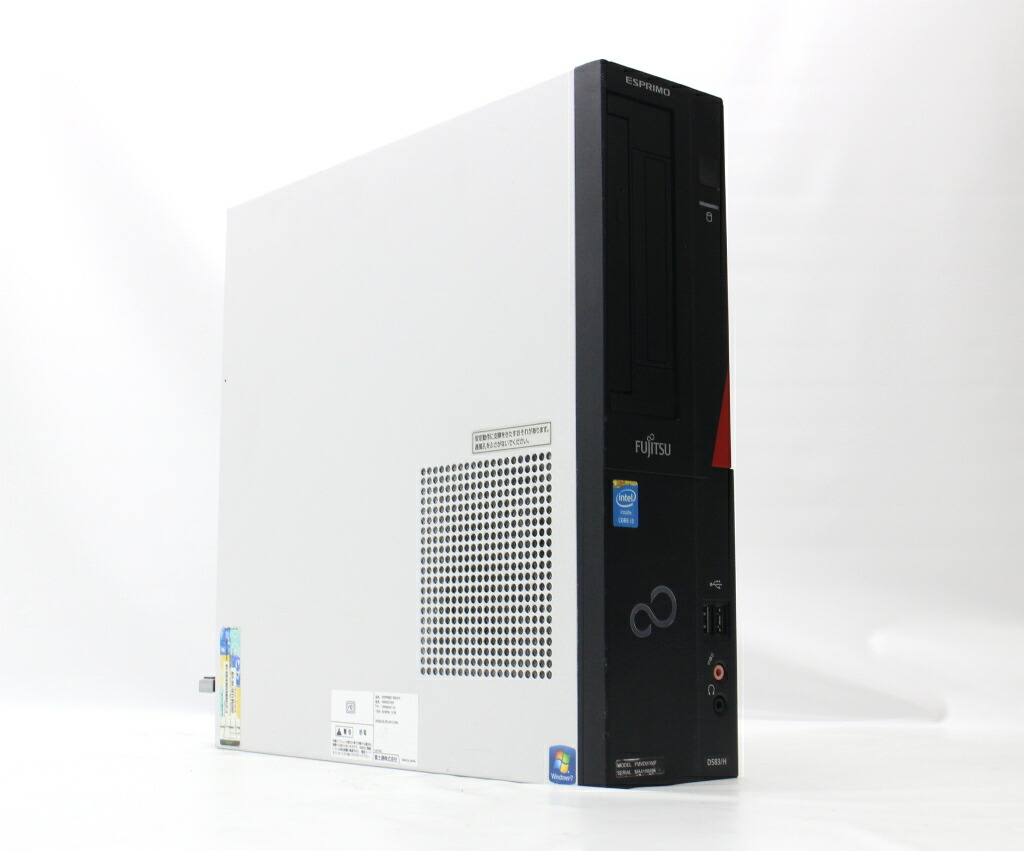 富士通 Esprimo D5 H Core I3 4130 3 4ghz 4gb 500gb Hdd Dvi D アナログrgb出力 Dvd Rw Windows7 Pro 64bit 中古 Butlerchimneys Com