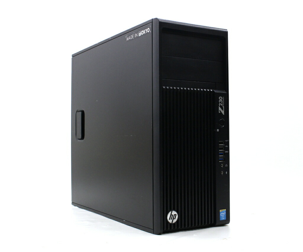 最新発見 hp Z230 Tower Workstation Xeon E3-1225 v3 3.2GHz 16GB