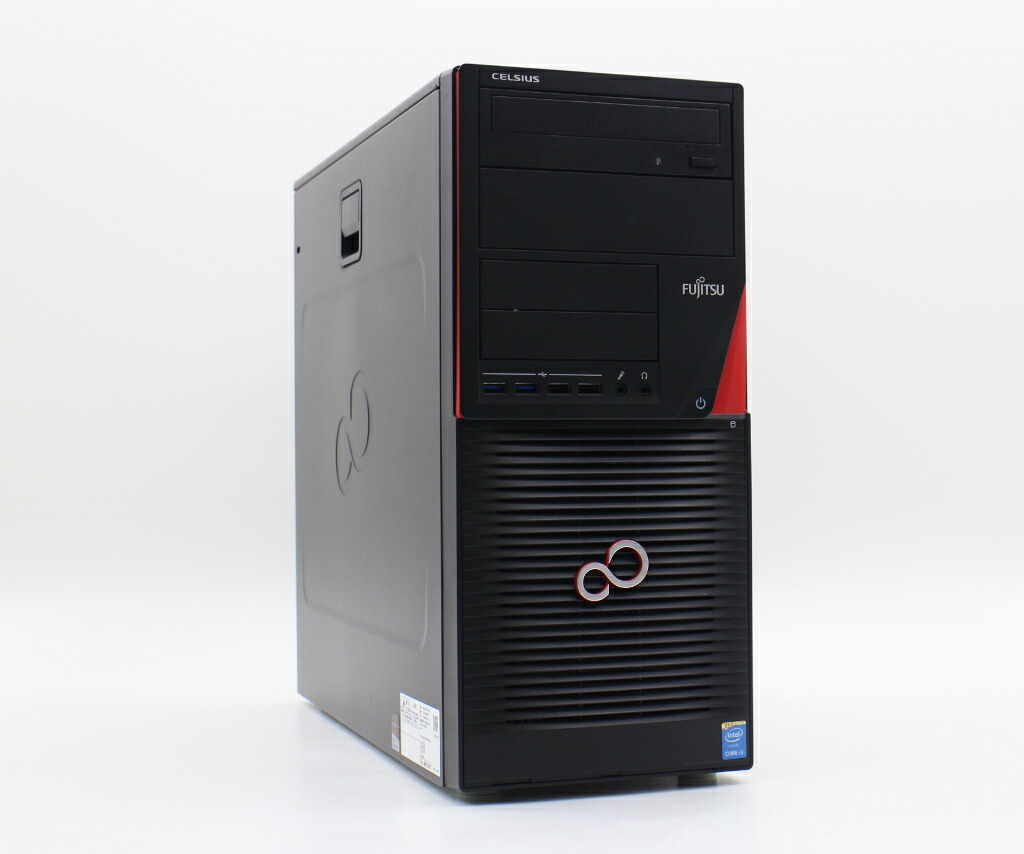 富士通 CELSIUS J550 楽天市場】富士通 CELSIUS J550/2 Xeon E3-1225 v5 3.30GHz 8GB 256GB