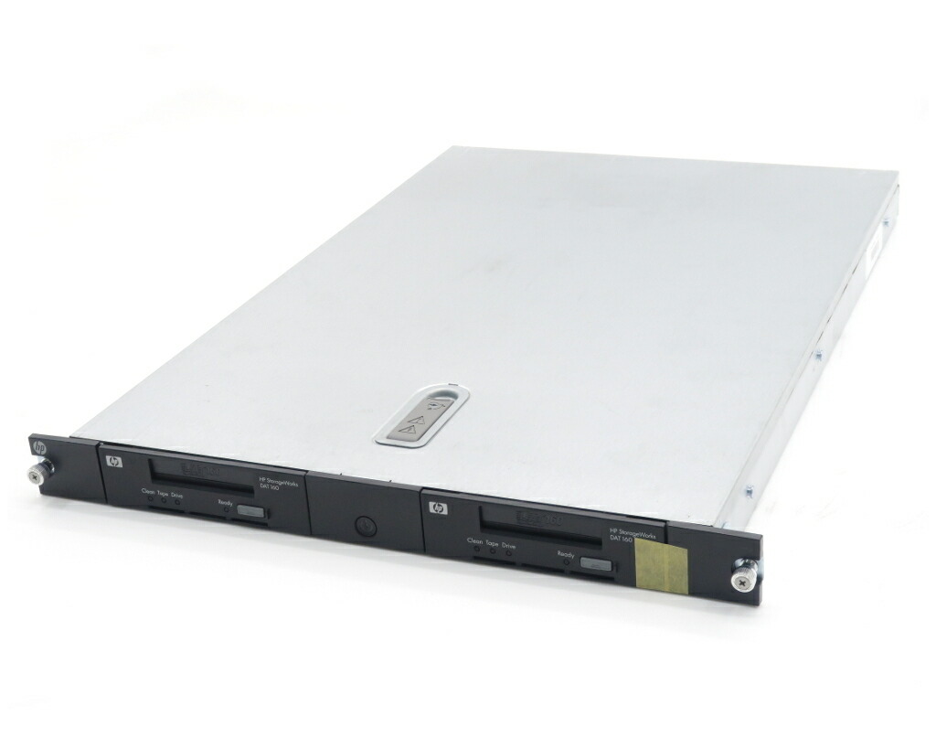 HP StorageWorks DAT160 USB テープドライブ 通電確認 楽天市場】Q1587B HP Storageworks DAT160ドライブ SAS接続