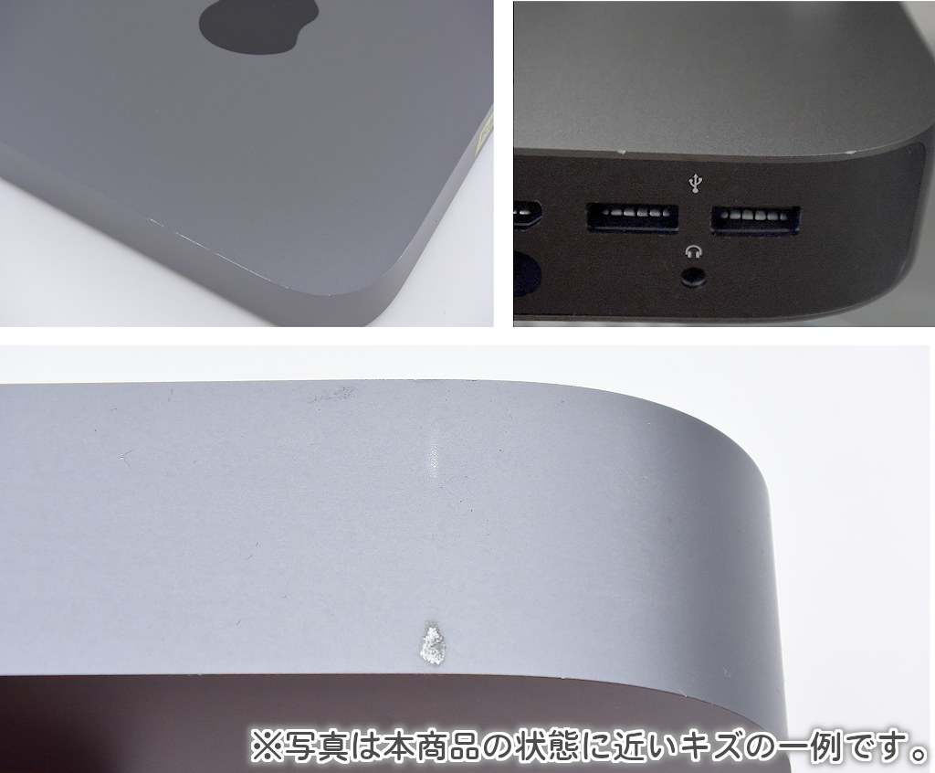 Mac mini 3GHz 6コア Core i5 スペースグレイ 16GB-