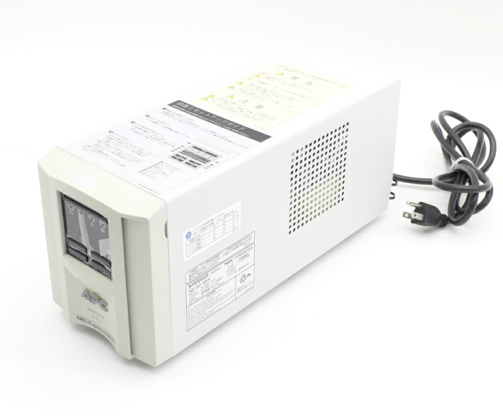 【楽天市場】APC (NEC OEM) Smart-UPS 500 LCD 液晶コンソール搭載UPS 360W/500VA 100V対応6出力 ...