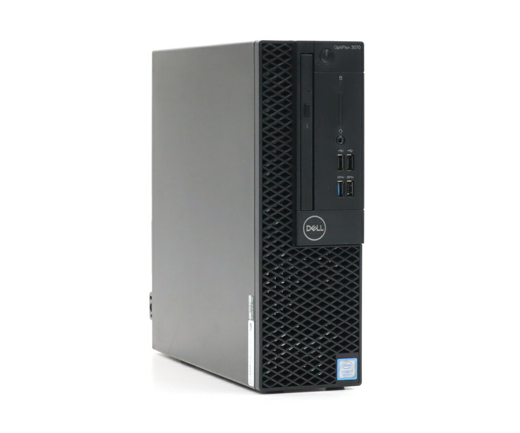 【12ヵ月保証】デスクトップパソコン 第8世代CPU DELL Optiplex 7060 SFF(Win11x64)  中古 Core i7-3.2GHz(8700)/メモリ16GB/HDD 1TB/DVDマルチ [並品] 2018年頃購入 TK 楽天市場】DELL OptiPlex 7060 SFF 中古 デスクトップ パソコン