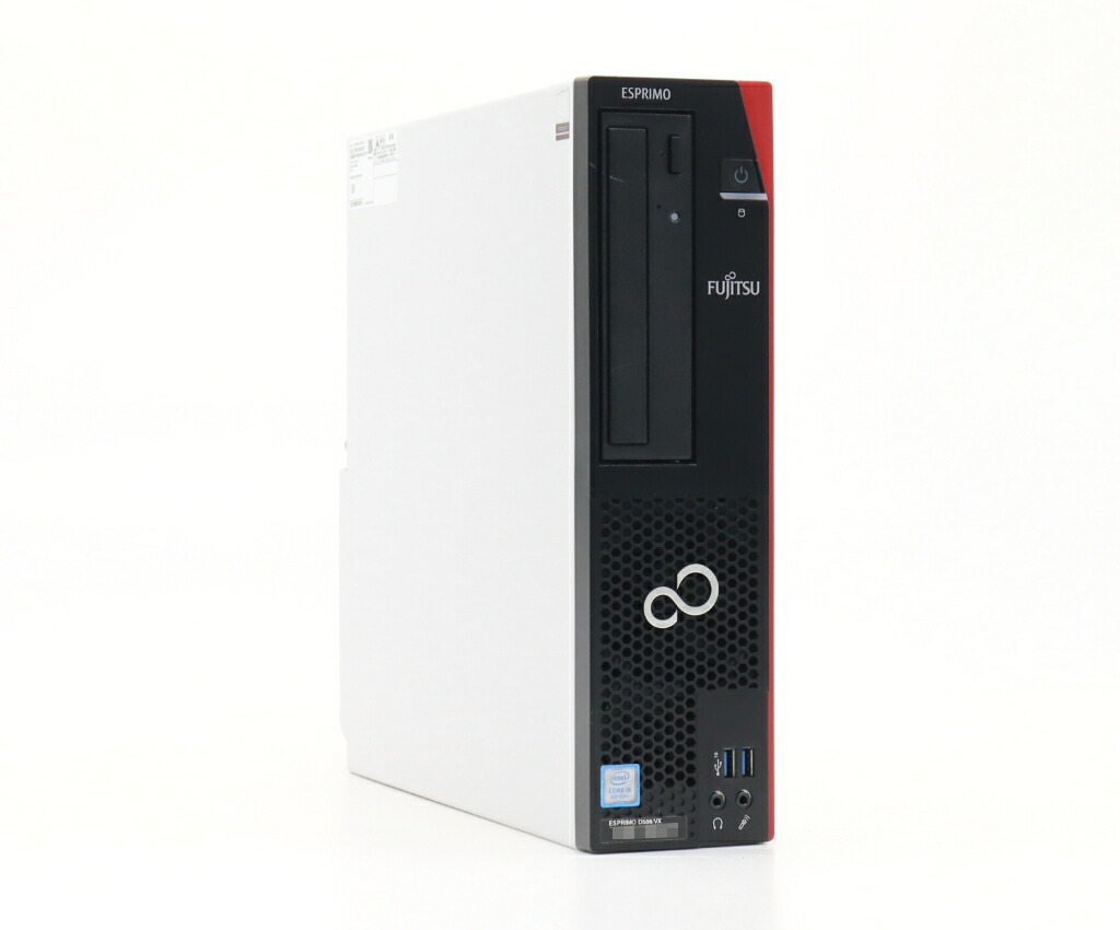 Windowsデスクトップ FUJITSU FMVD38001 D588/T Core i5 8500 楽天市場】Windows11 Pro 64bit 富士通 ESPRIMO D588/TX