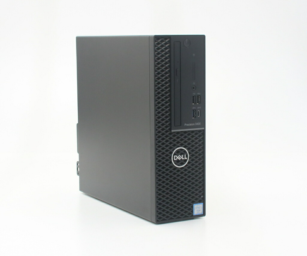 DELL Precision 3430 Tower Xeon E-2124 3.3GHz 8GB 256GB(新品NVMe SSD) Quadro P620 DVD+-RW Windows11 Pro 64bit 難有 【中古】【20250930】