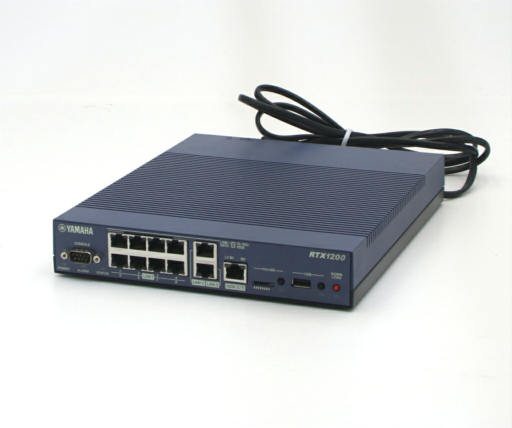 楽天市場】【送料無料】ヤマハ RTX1210 ギガアクセスVPNルーター