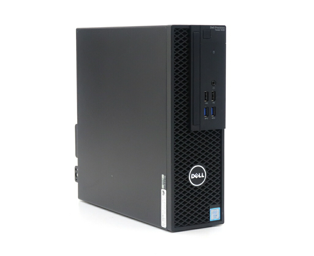 DELL Precision 3420 SFF Xeon E3-1240 v6 3.7GHz 8GB 256GB(新品NVMe SSD) Quadro K620 Windows10 Pro 64bit 【中古】【20250924】