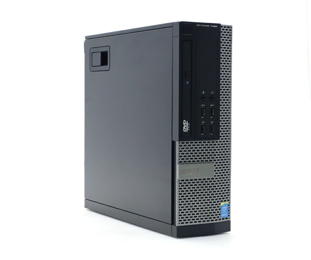 DELL OptiPlex 7020 SFF Core i5-4590 3.3GHz 8GB 500GB(HDD) DisplayPort x2/アナログRGB出力 DVD-ROM(不良) Windows7 Pro 64bit 小難 【中古】【20251015】