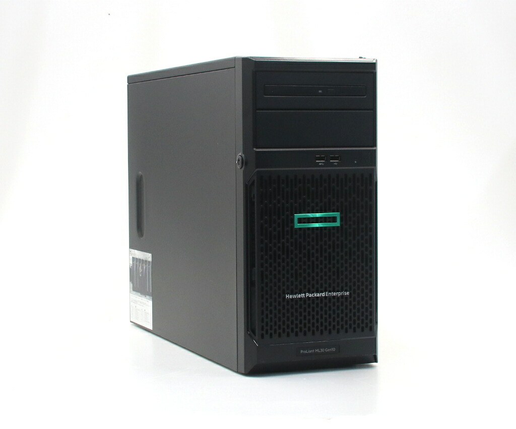 楽天市場】hp ProLiant ML30 Gen10 Xeon E-2124 3.3GHz 8GB 600GBx3台