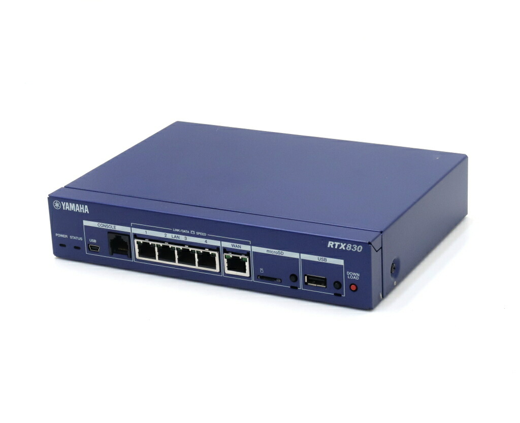 【極美品】YAMAHA ヤマハ RTX810 ギガアクセスVPNルーター 楽天市場】YAMAHA ギガアクセスVPNルーター RTX810【中古】 : NW工房