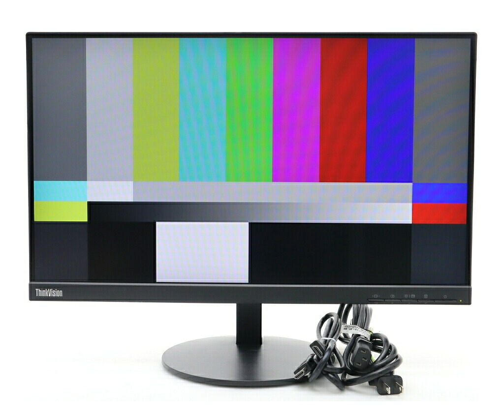 【並品】Lenovo ThinkVision S22e-19 21.5インチ非光沢VAパネル フルHD 1920x1080ドット HDMI/アナログRGB入力 【中古】【20251211】