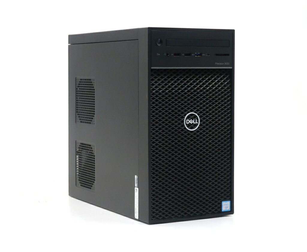 DELL Precision 3630 Tower Xeon E-2124 3.3GHz 32GB 256GB(新品SSD) Quadro P2200 Windows11 Pro for Workstations 64bit 【中古】【20260210】