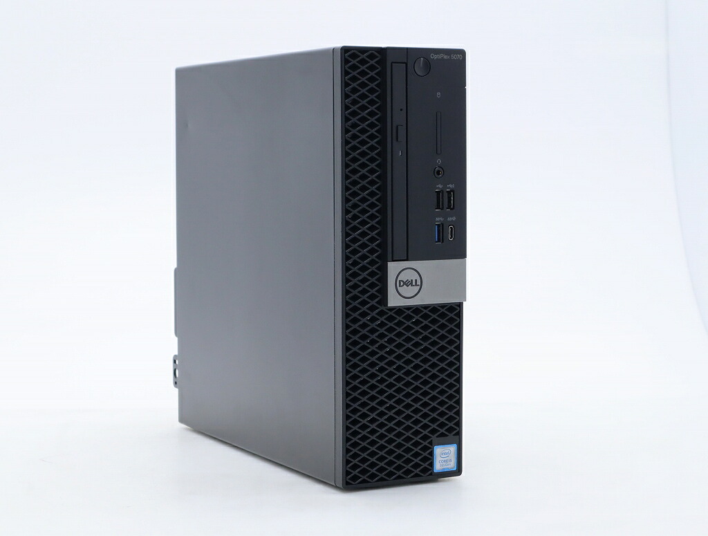 DELL OptiPlex 5070 SFF Core i5-9500 3GHz 8GB 256GB(新品NVMe SSD) DisplayPort x2/アナログRGB出力 DVD+-RW Windows11 Pro 64bit 【中古】【20260212】