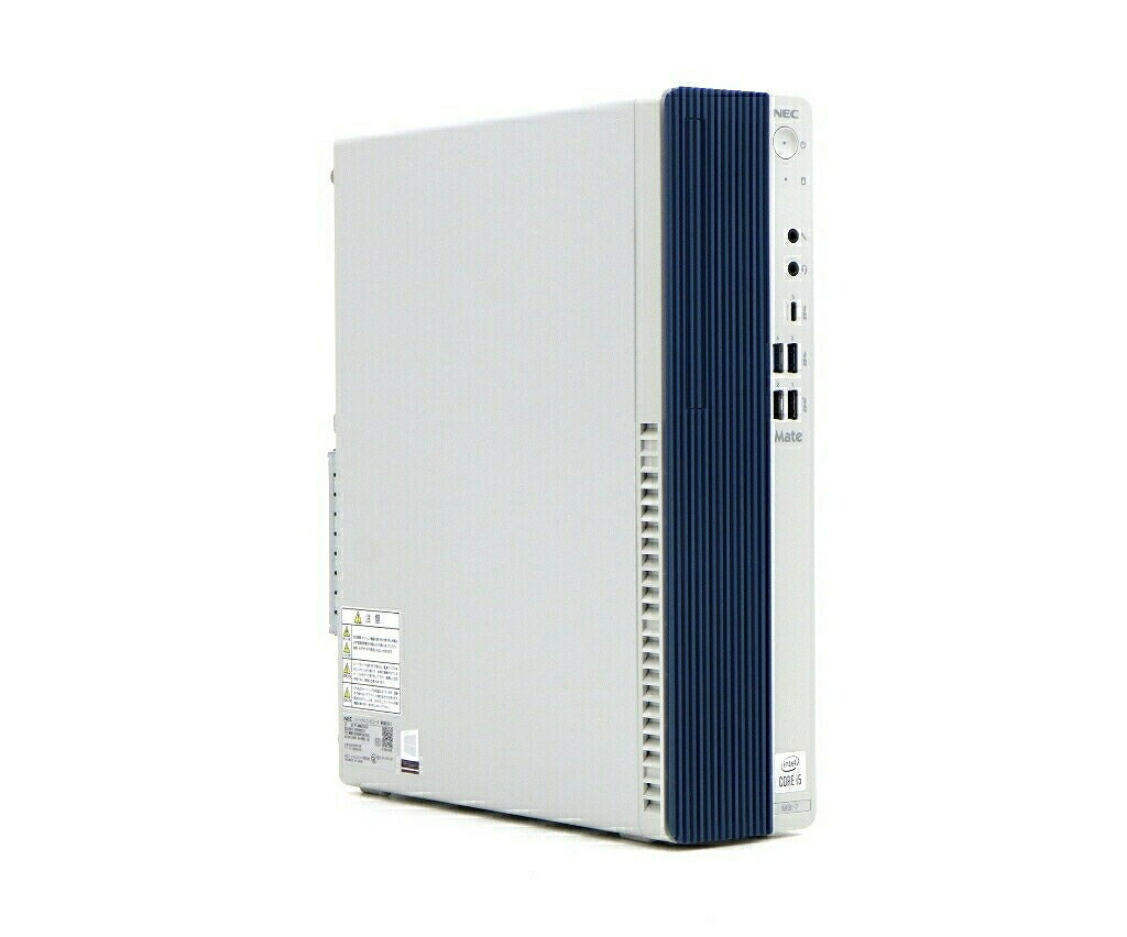 NEC Mate MKM31/B-7 Core i5-10500 3.1GHz 8GB 256GB(新品SSD) HDMI/DisplayPort x2出力 DVD-ROM Windows11 Pro 64bit 小難 【中古】【20260210】
