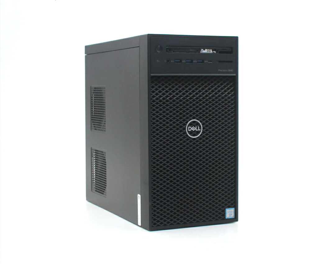 DELL Precision 3640 Tower Xeon W-1250 3.3GHz 16GB 512GB(NVMe SSD) Quadro P2000 DVD+-RW Windows11 Pro 64bit 小難 【中古】【20260303】