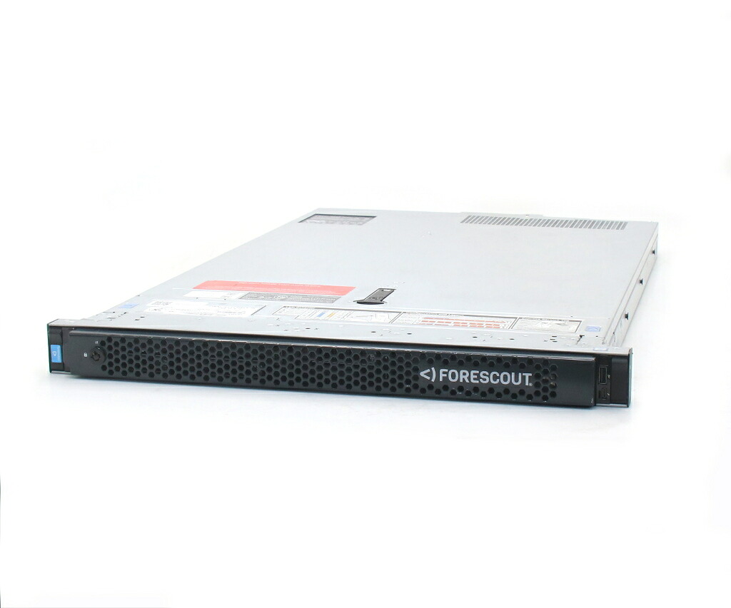 FORESCOUT 5100-OT(DELL PowerEdge R640) Xeon Gold 6226R 2.9GHz(32スレッドCPUx2基) 64GB 1.2TBx3台(SAS2.5/RAID5) PERC H730P Mini 【中古】【20260317】|TCEダイレクト店