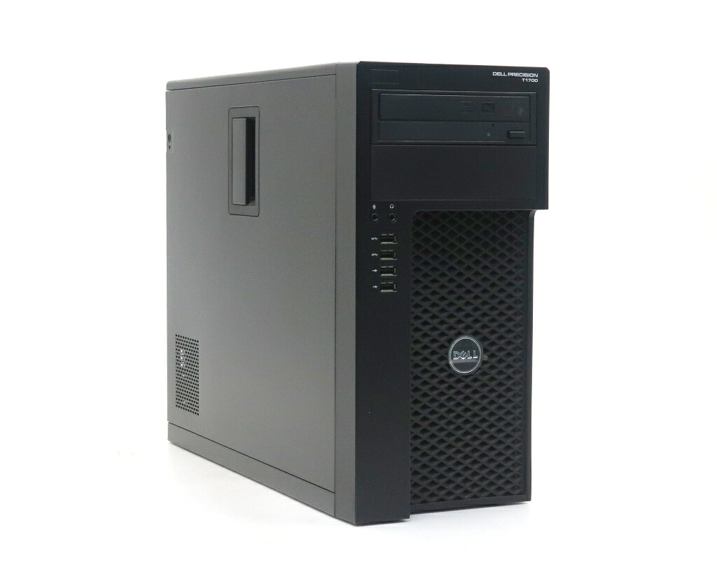 DELL Precision T1700 MT Core i3-4160 3.6GHz 8GB 128GB(SSD) Quadro P400 DVD+-RW Windows7 Pro 64bit 【中古】【20260325】