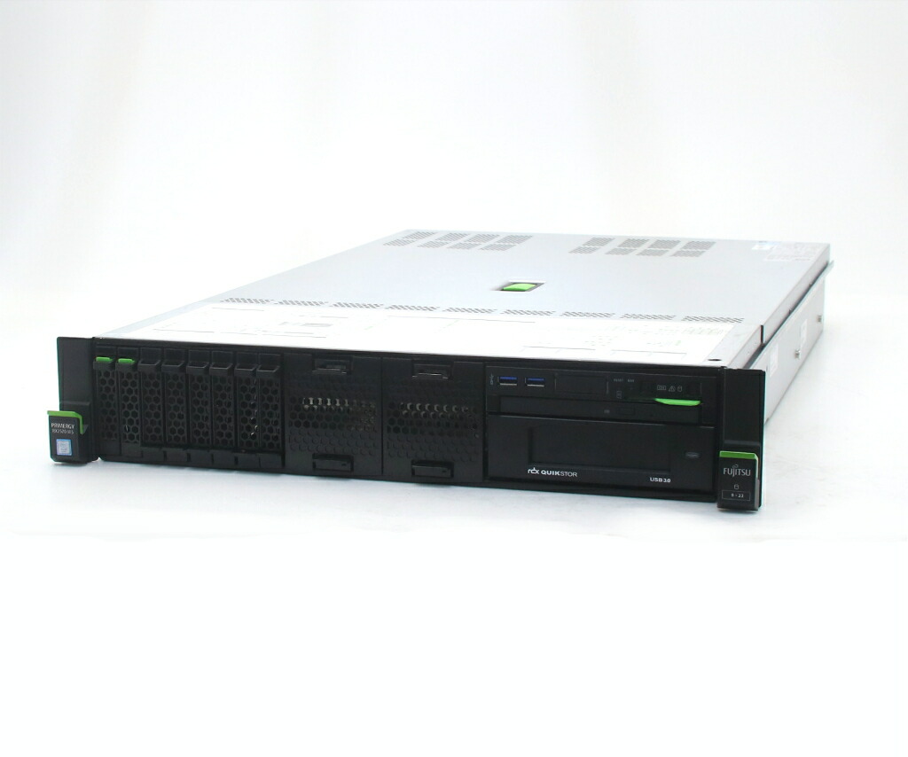 富士通 PRIMERGY RX2520 M5 Xeon Silver 4210 2.2GHz(20スレッドCPUx1基) 32GB 300GBx2台(SAS2.5インチ/RAID1) DVD-ROM AC*2 LSI SAS3008 【中古】【20260225】｜TCEダイレクト店