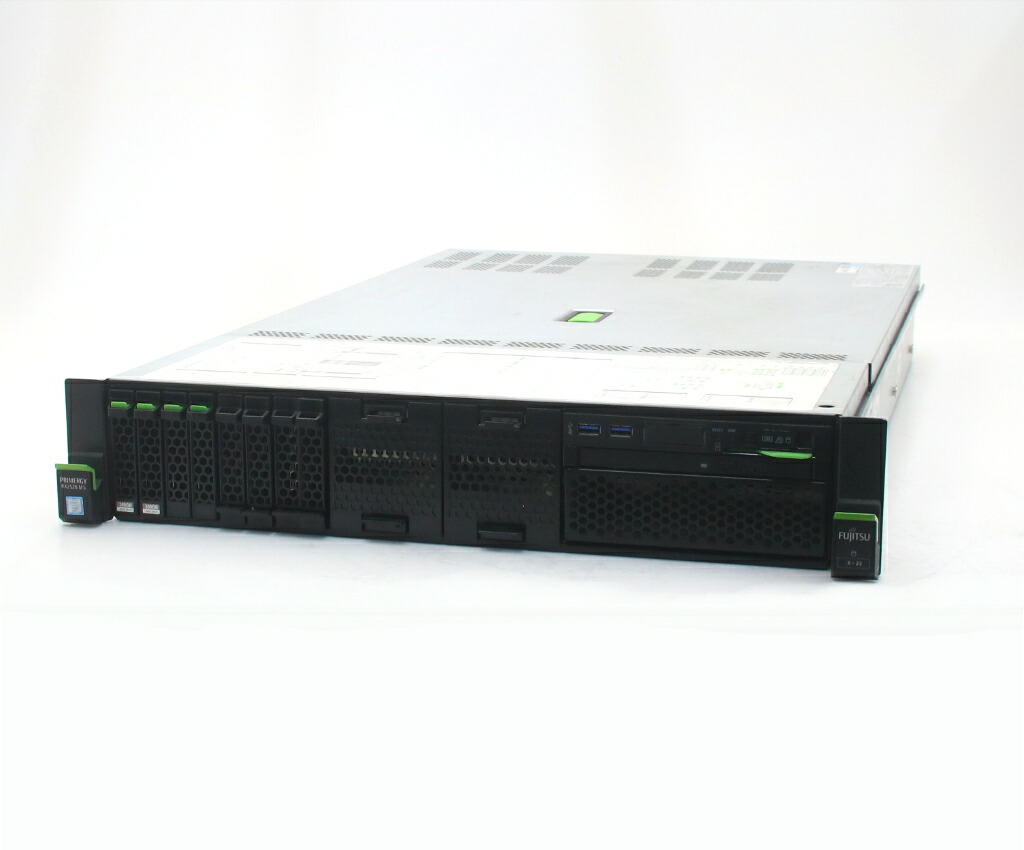 富士通 PRIMERGY RX2520 M5 Xeon Silver 4208 2.1GHz(16スレッドCPUx2基) 32GB 300GBx2台(SAS2.5インチ/RAID1) DVD-ROM AC*2 PRAID CP400i 【中古】【20260225】|TCEダイレクト店