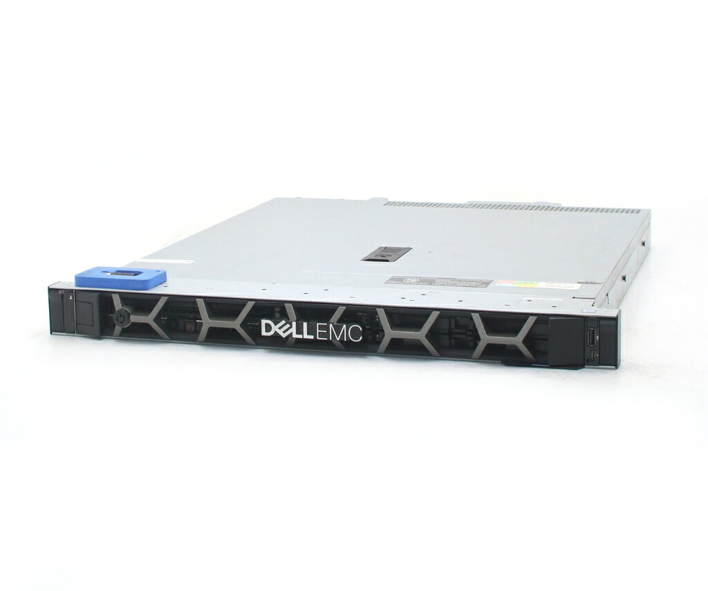 DELL PowerEdge R340 Xeon E-2124 3.3GHz 8GB 600GBx3台(SAS2.5インチ/12Gbps/RAID5構成) DVD-ROM AC*2 PERC H730P 【中古】【20260311】