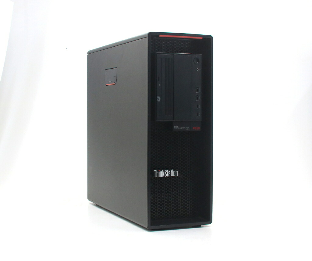 Lenovo ThinkStation P620 Tower Ryzen Threadripper PRO 3955WX 3.9GHz 64GB 1TB(NVMe SSD)＋4TB(HDD)x2 RTX4000 DVD+-RW Windows11 Pro 【中古】【20260311】