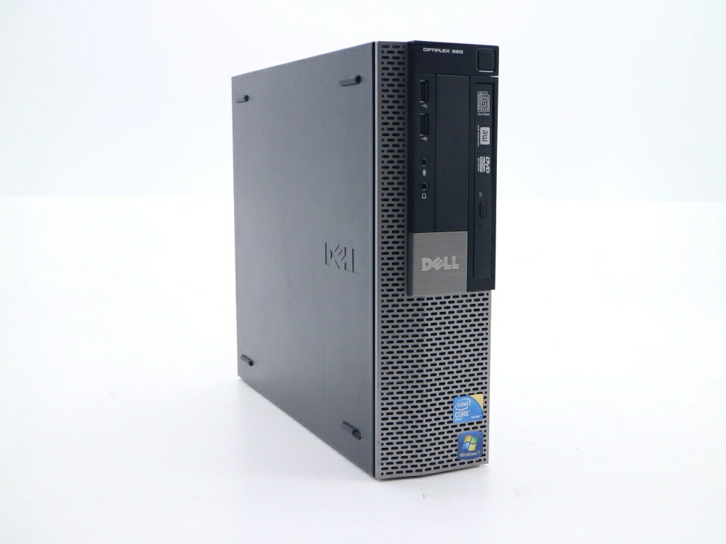 DELL OptiPlex 960 SFF Core2Quad Q9650 3GHz 4GB 500GB(HDD) DisplayPort/アナログRGB出力 DVD-ROM WindowsXP Pro 32bit 【中古】【20260401】