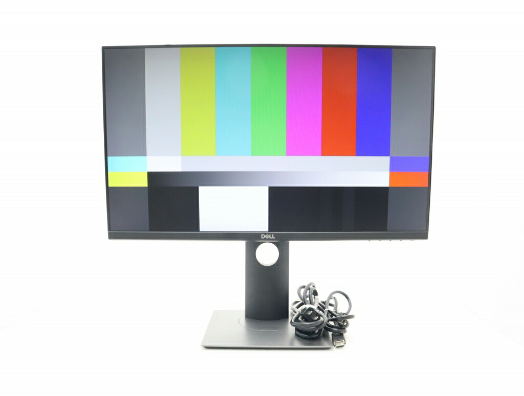 DELL P2419H 23.8インチ非光沢IPSパネル フルHD 1920x1080ドット HDMI/DisplayPort/USB Type-C入力 目立つ使用感あり 【中古】【20260331】