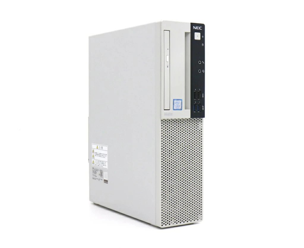 NEC MRL36/L-5 PC-MRL36LZGAAS5 Core i3-9100 3.6GHz 8GB 256GB(新品SSD) DisplayPort x2/アナログRGB出力 光学不良 Windows11 Pro 難有 【中古】【20260526】｜TCEダイレクト店