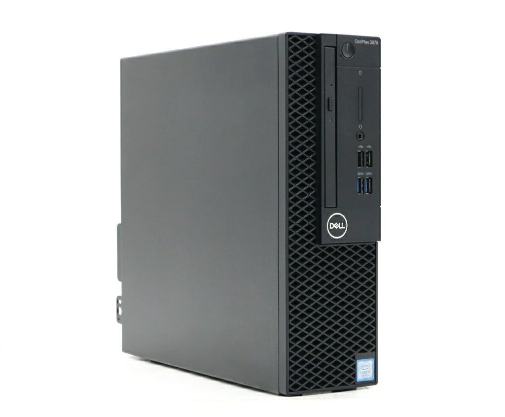 DELL OptiPlex 3070 SFF Core i5-9500 3GHz 8GB 256GB(新品SSD) HDMI/DisplayPort/アナログRGB出力 DVD+-RW Windows11 Pro 64bit 【中古】【20260526】|TCEダイレクト店