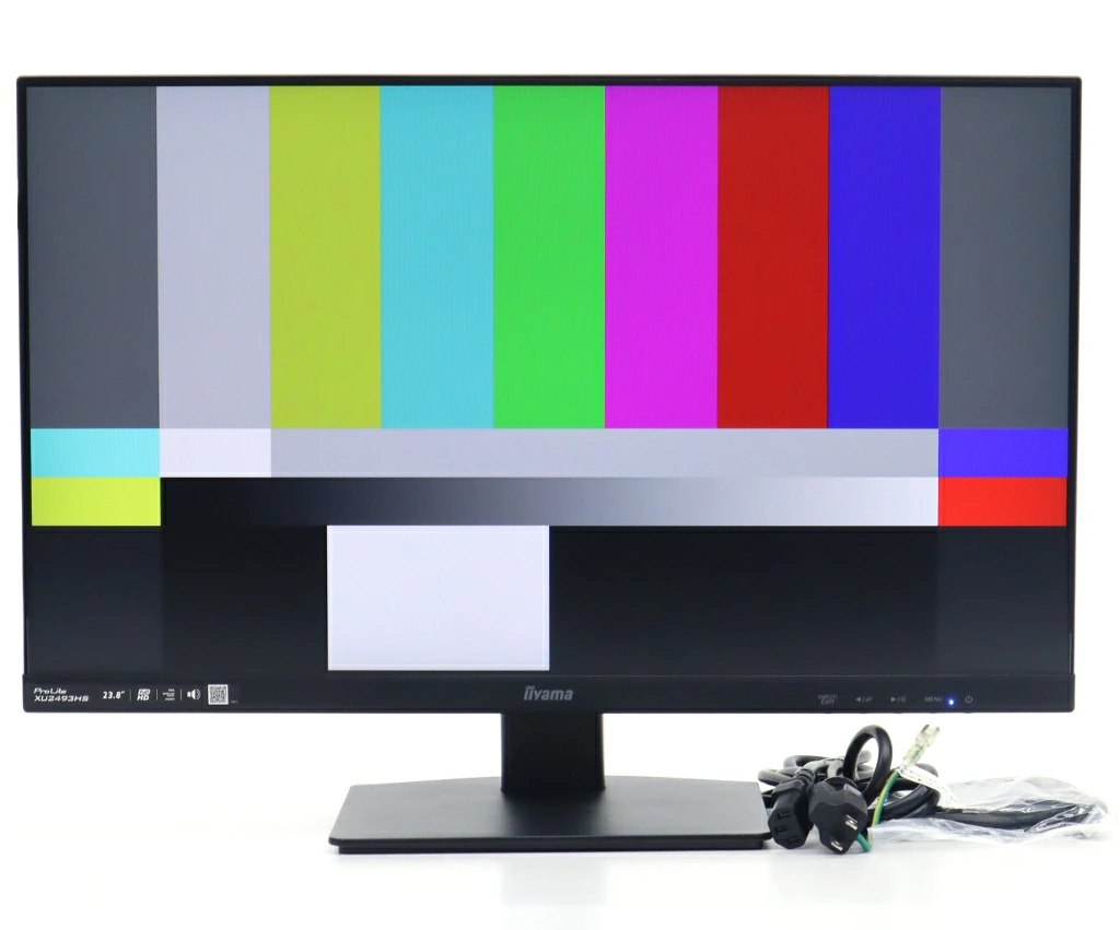 【並品】iiyama ProLite XU2493HS-4 23.8in非光輝IPSダイアログボックス 盛りだくさん固定ディスク 1920x1080点点 HDMI/DisplayPort/アナログRGBインプット 【中古】【20260602】