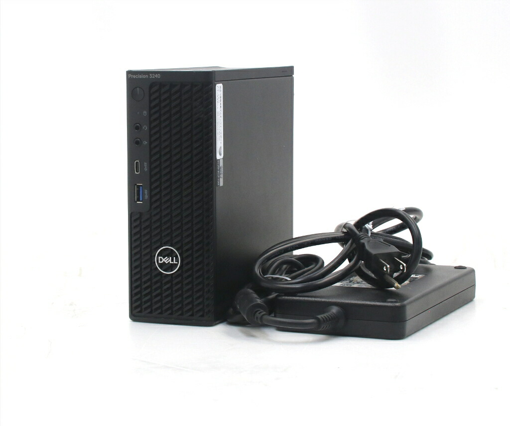DELL Precision 3240 Compact Core i9-10900 2.8GHz 32GB 1肺結核(NVMe SSD) Quadro RTX3000 Windows11 Pro 64bit 【中古】【20260528】