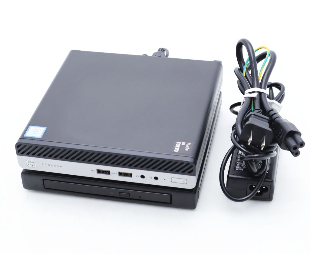 hp ProDesk 400 G5 DM Core i5-9500T 2.2GHz 8GB 256GB(NVMeSSD) DisplayPort x2/アナログRGB出力 DVD+-RW Windows11 Pro 64bit 【中古】【20260528】|TCEダイレクト店