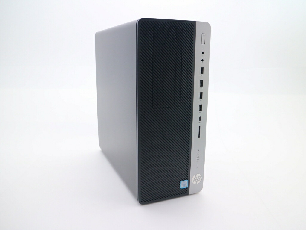 hp EliteDesk 800 G4 TWR Core i5-8500 3GHz 8GB 256GB(新品SSD) DisplayPort x2/アナログRGB出力 DVD-ROM Windows11 Pro 64bit 【中古】【20260618】|TCEダイレクト店