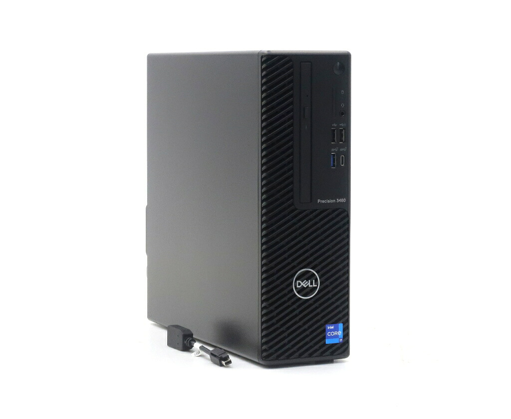 DELL Precision 3460 SFF Core i7-13700 2.1GHz 32GB 512GB(NVMe SSD)+1TB(HDD) Quadro P1000 DVD+-RW Windows11 Pro 64bit 【中古】【20260717】｜TCEダイレクト店 76,615円