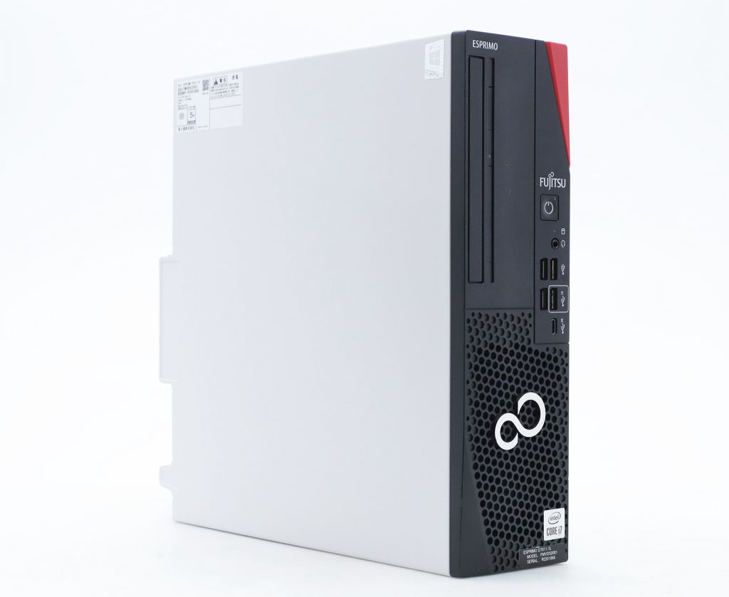 富士通 ESPRIMO D7011/G Core i7-10700 2.9GHz 16GB 512GB(NVMeSSD) DisplayPort x2出力 Windows11 Pro 64bit 【中古】【20260630】｜TCEダイレクト店