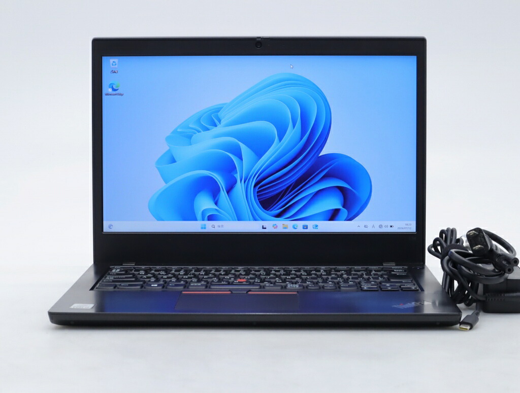 Lenovo ThinkPad L14 Gen 1 Core i3-10110U 2.1GHz 8GB 256GB(NVMeSSD) 14インチ非光沢 FWXGA 1366x768 Windows11 Pro 64bit 小難 【中古】【20260722】｜TCEダイレクト店 14,981円