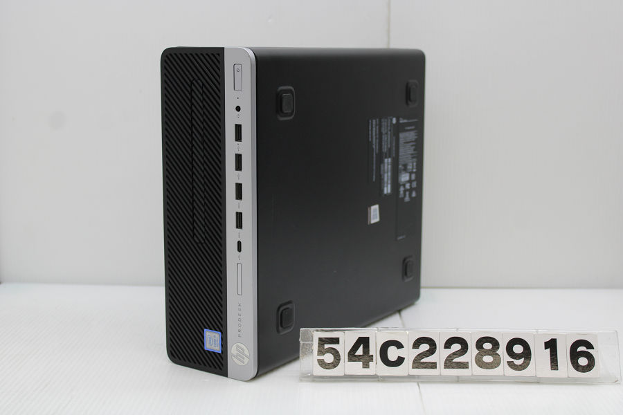 最新作の hp ProDesk 600 G4 SFF Core i3 8100 3.6GHz 8GB 500GB Multi